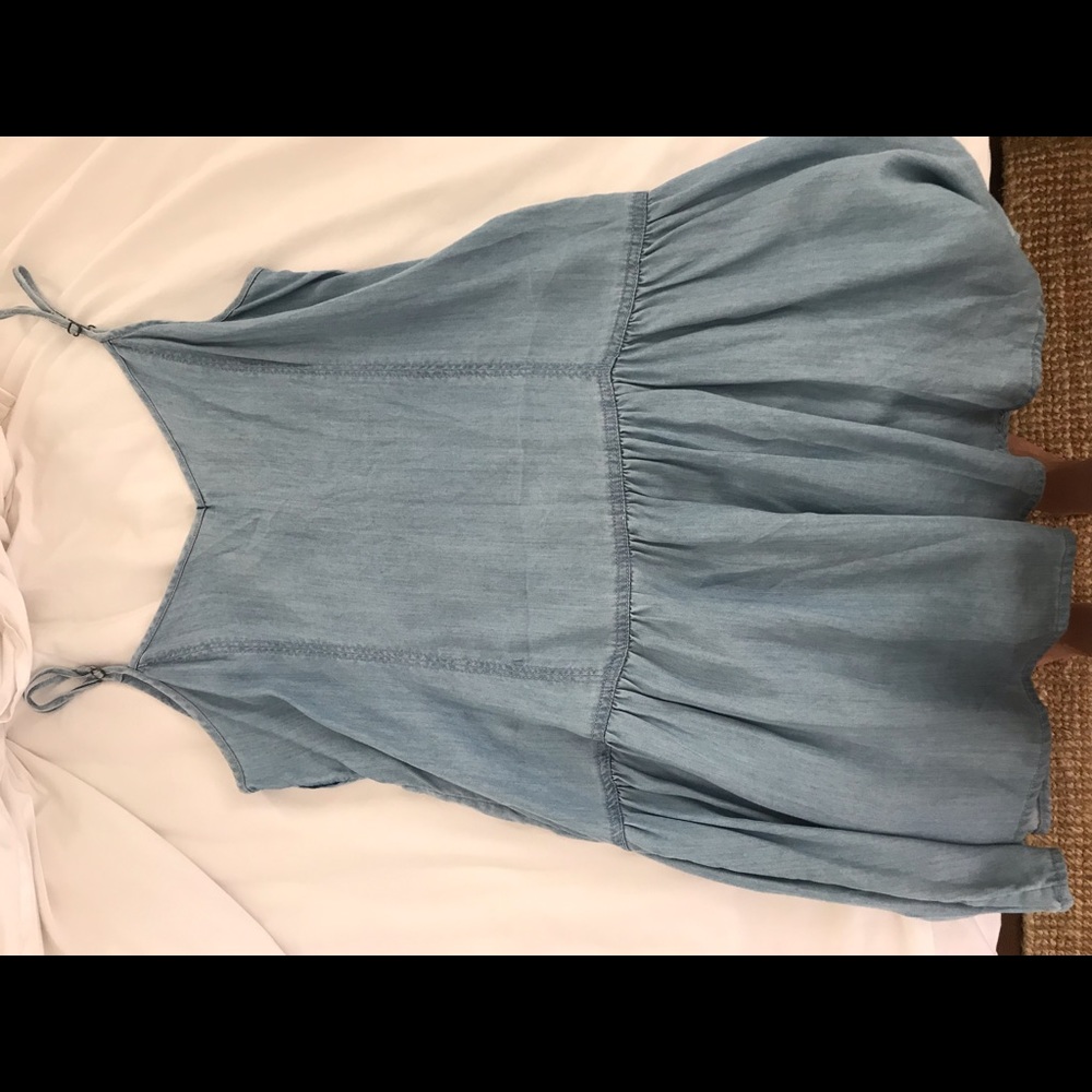 Denim sun dress